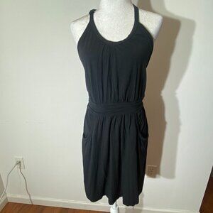 Athleta Women's Black Spaghetti Strap Dress - Size XS